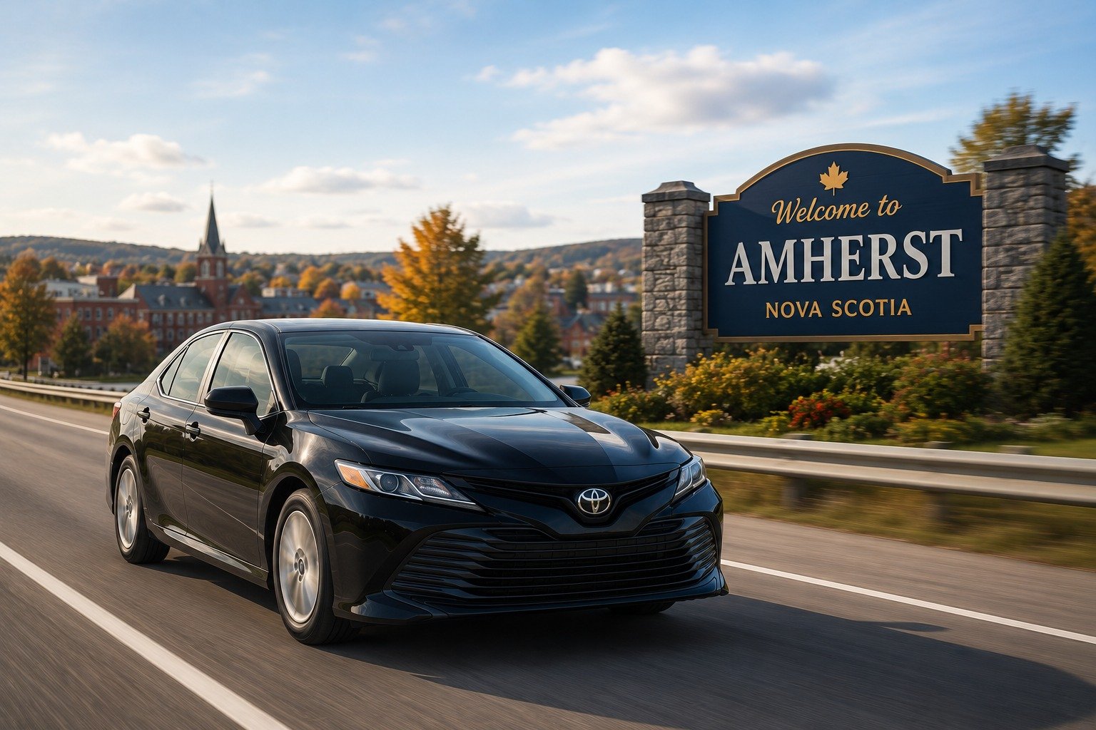 Halifax airport to Amherst Nova Scotia taxi & Limo Service