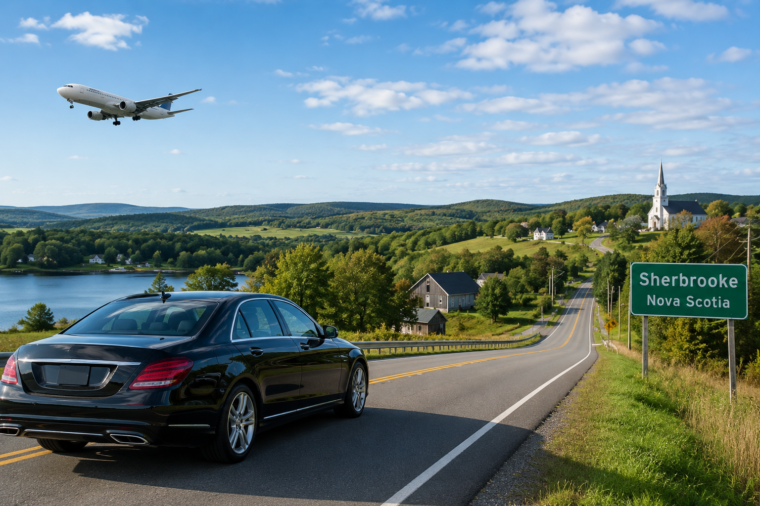 Halifax Airport to Sherbrooke Nova Scotia