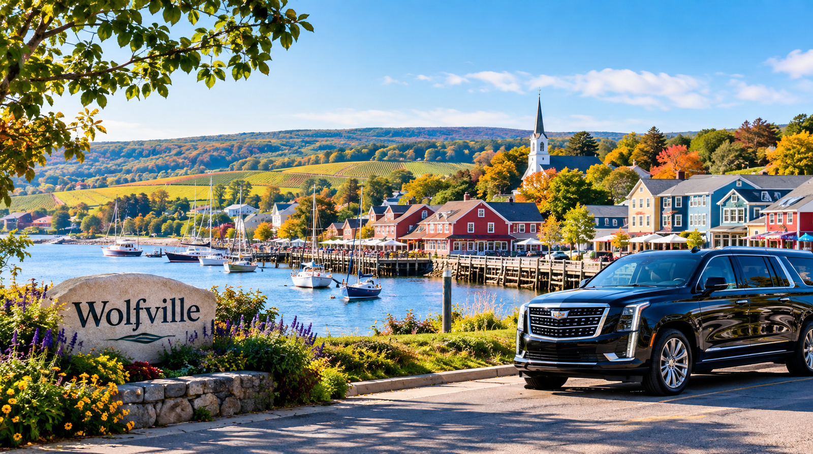 Best Places to Visit in Wolfville by Taxi & Limo