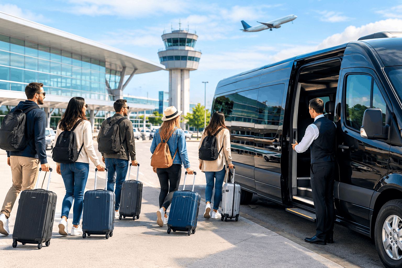 Group airport transfers in Halifax with HFX Airport Taxi