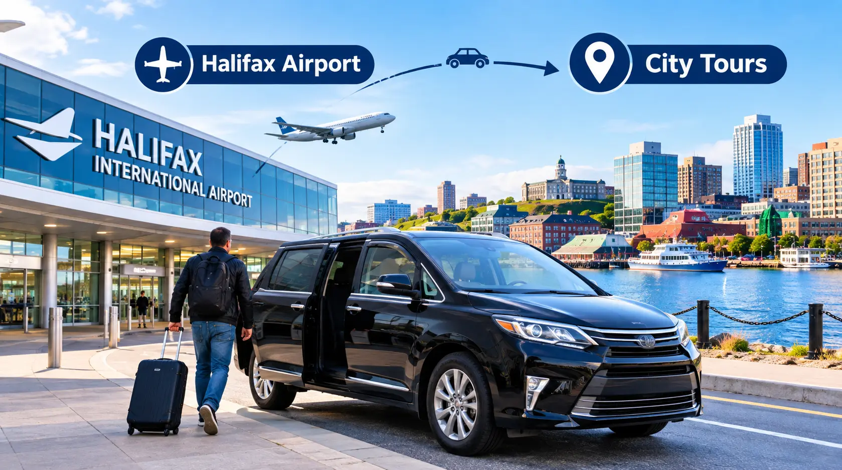 Halifax Airport to City Tours